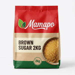 Mamapo Brown Sugar 2kg - Premium Quality South African Product